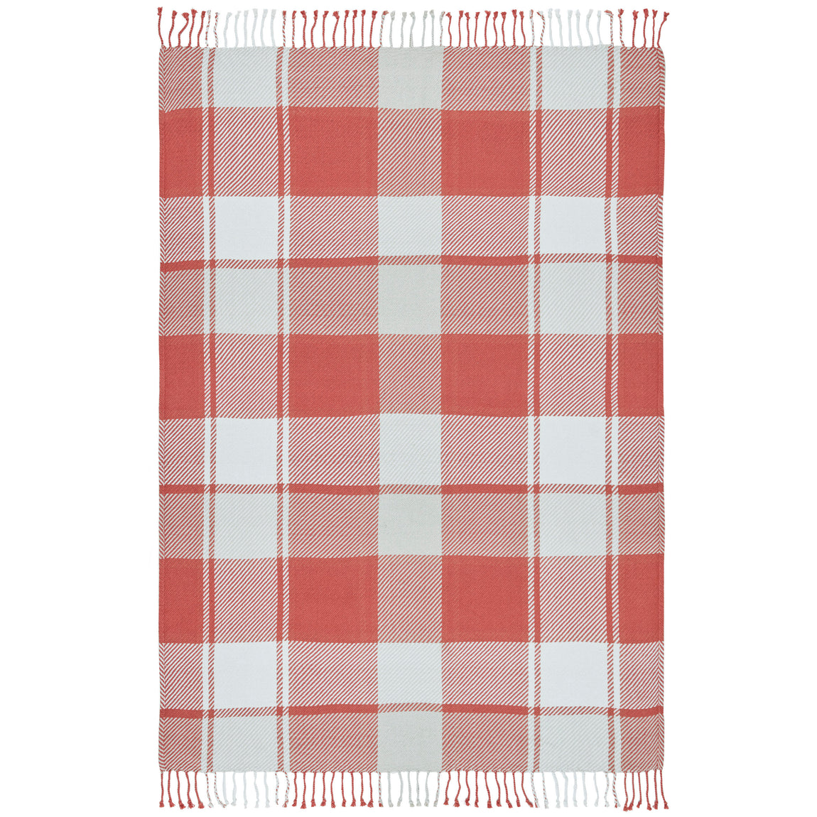 Laura Ashley Dylan 150cm x 200cm Throw Terracotta
