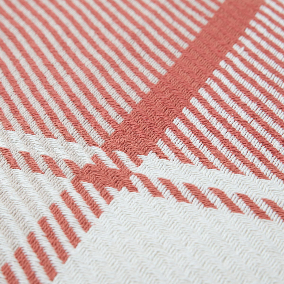 Laura Ashley Dylan 150cm x 200cm Throw Terracotta