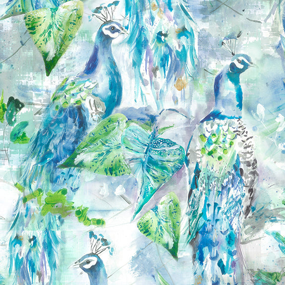 Voyage Maison Ebba Printed Viscose Fabric Sage