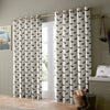 Emily Bond Basil Made to Measure Curtain Pebble