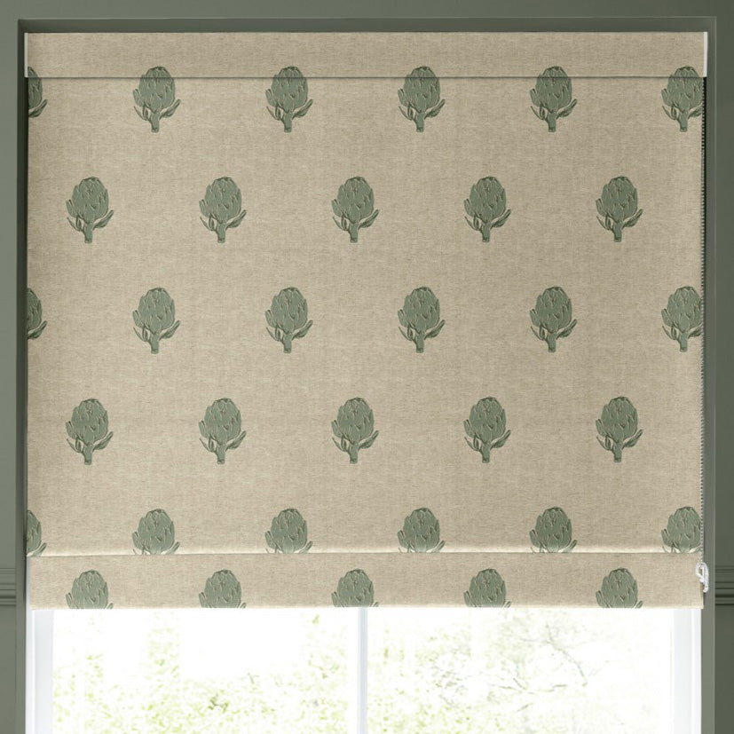 Emily Bond Globe Made to Measure Roman Blind Fern