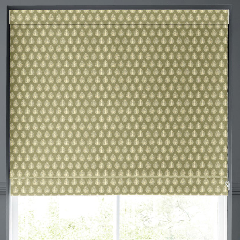 Emily Bond Jaipur Made to Measure Roman Blind Pollen