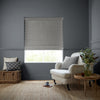 Emily Bond Jaipur Made to Measure Roman Blind Smoke