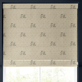 Emily Bond Millie Made to Measure Roman Blind Indigo