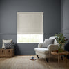 Emily Bond Oscar Stripe Made to Measure Roman Blind Smoke