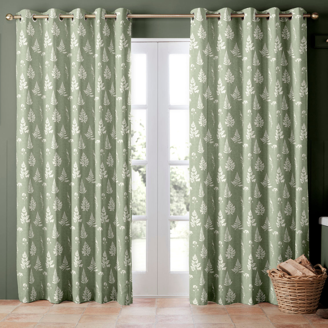 Emily Bond Tynesfield Made to Measure Curtain Sage
