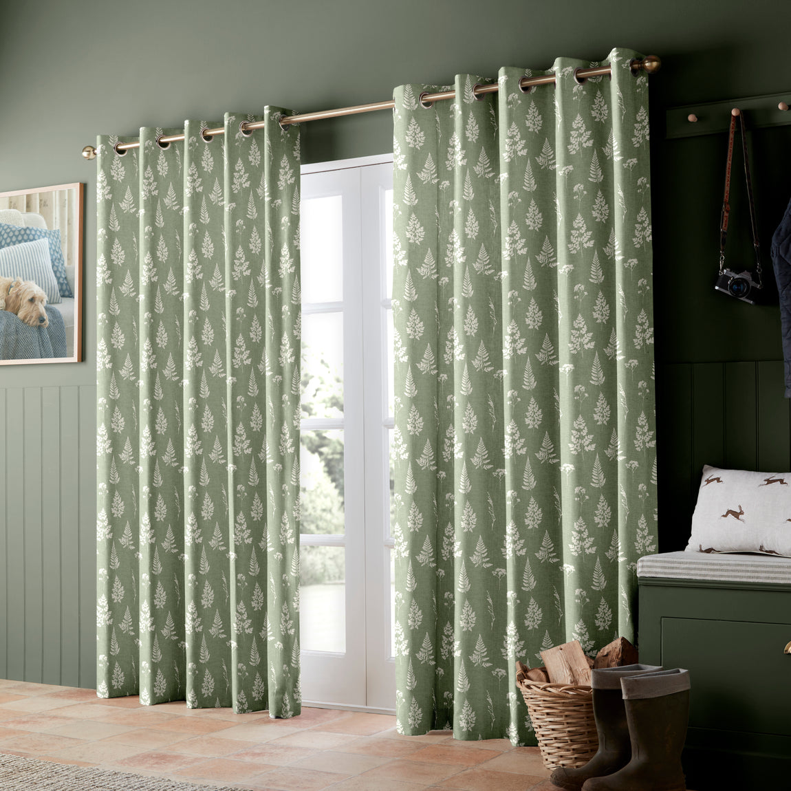 Emily Bond Tynesfield Made to Measure Curtain Sage