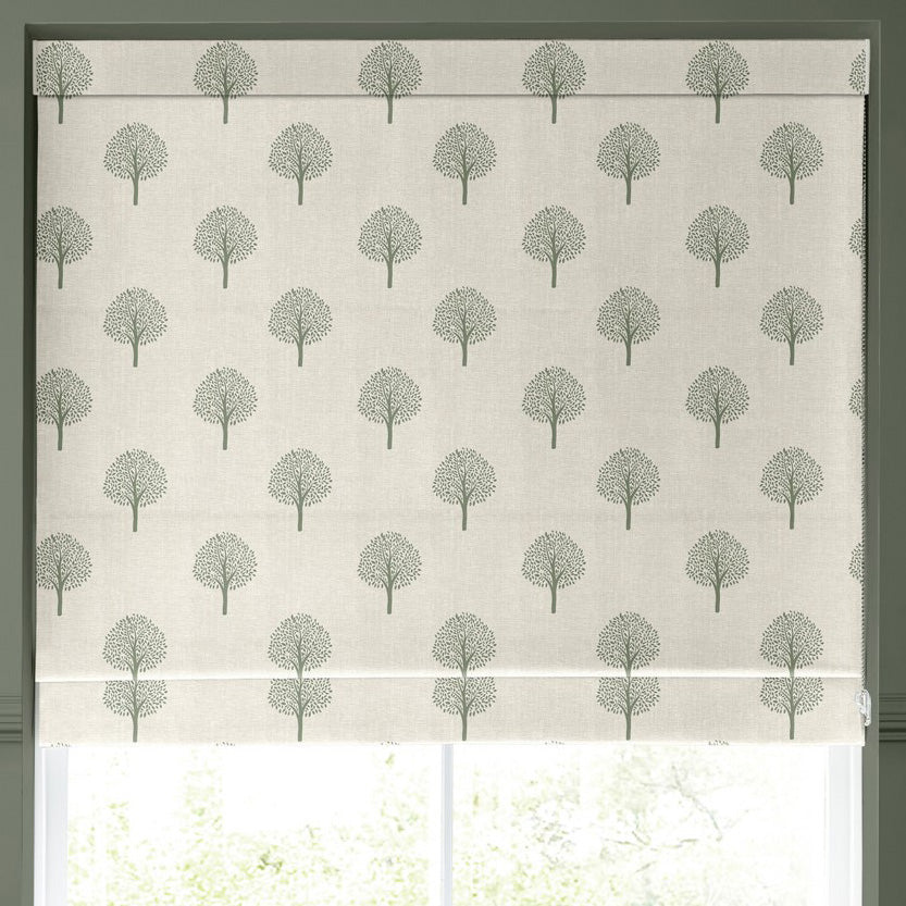 Emily Bond Yew Tree Made to Measure Roman Blind Fern