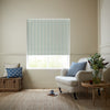 Emily Bond Cornish Stripe Made To Measure Roman Blind Duck Egg