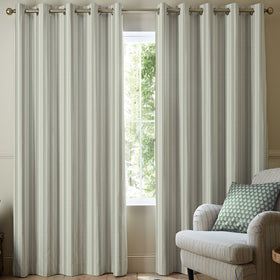 Emily Bond Cornish Stripe Made To Measure Curtains Fern