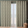 Emily Bond Crocus Made To Measure Curtains Green
