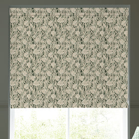 Emily Bond Crocus Made To Measure Roman Blind Green
