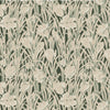 Emily Bond Crocus Made To Measure Curtains Green