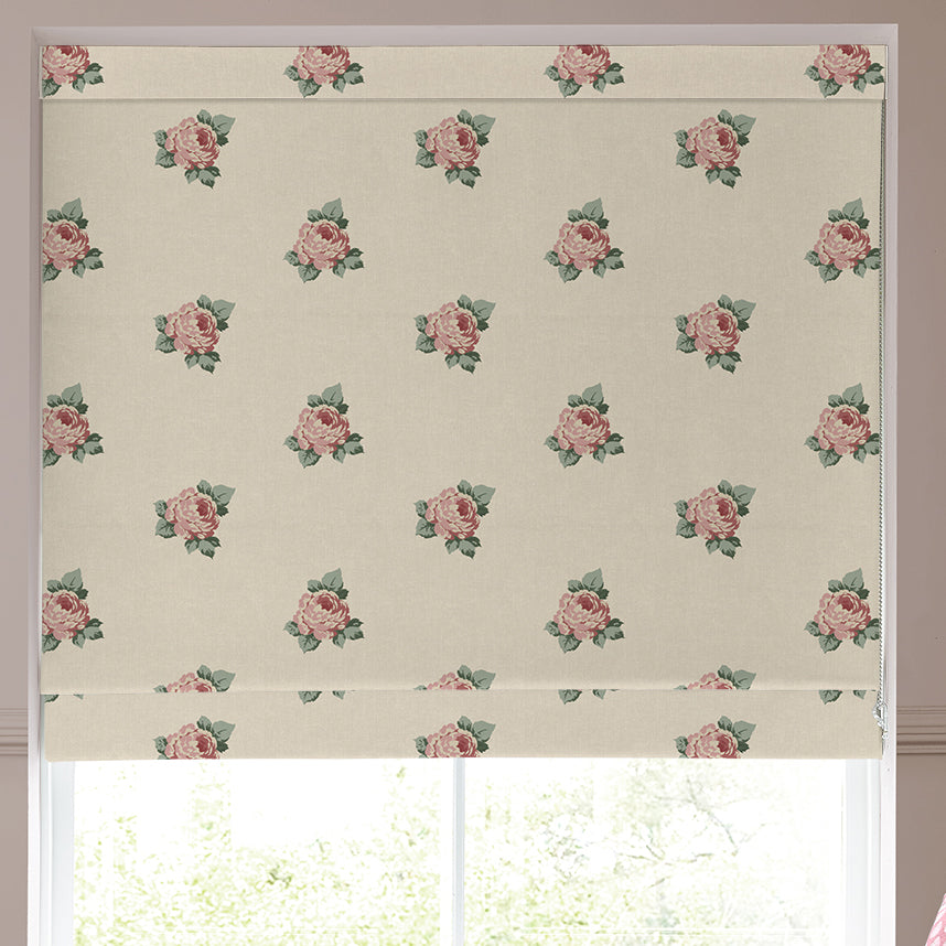Emily Bond Emily Rose Made To Measure Roman Blind Rouge