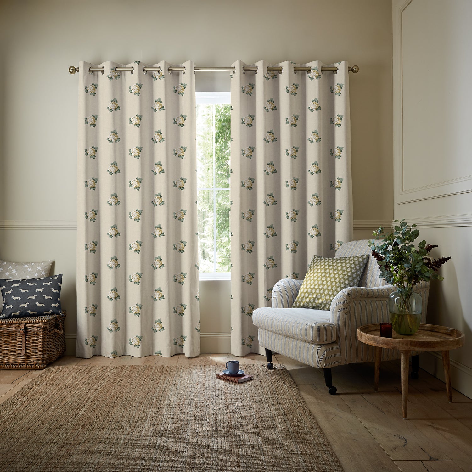 Emily Bond Emily Rose Made To Measure Curtains Gold