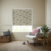 Emily Bond Oyster Catcher Made To Measure Roman Blind Charcoal
