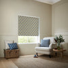 Emily Bond Peggy Made To Measure Roman Blind True Blue