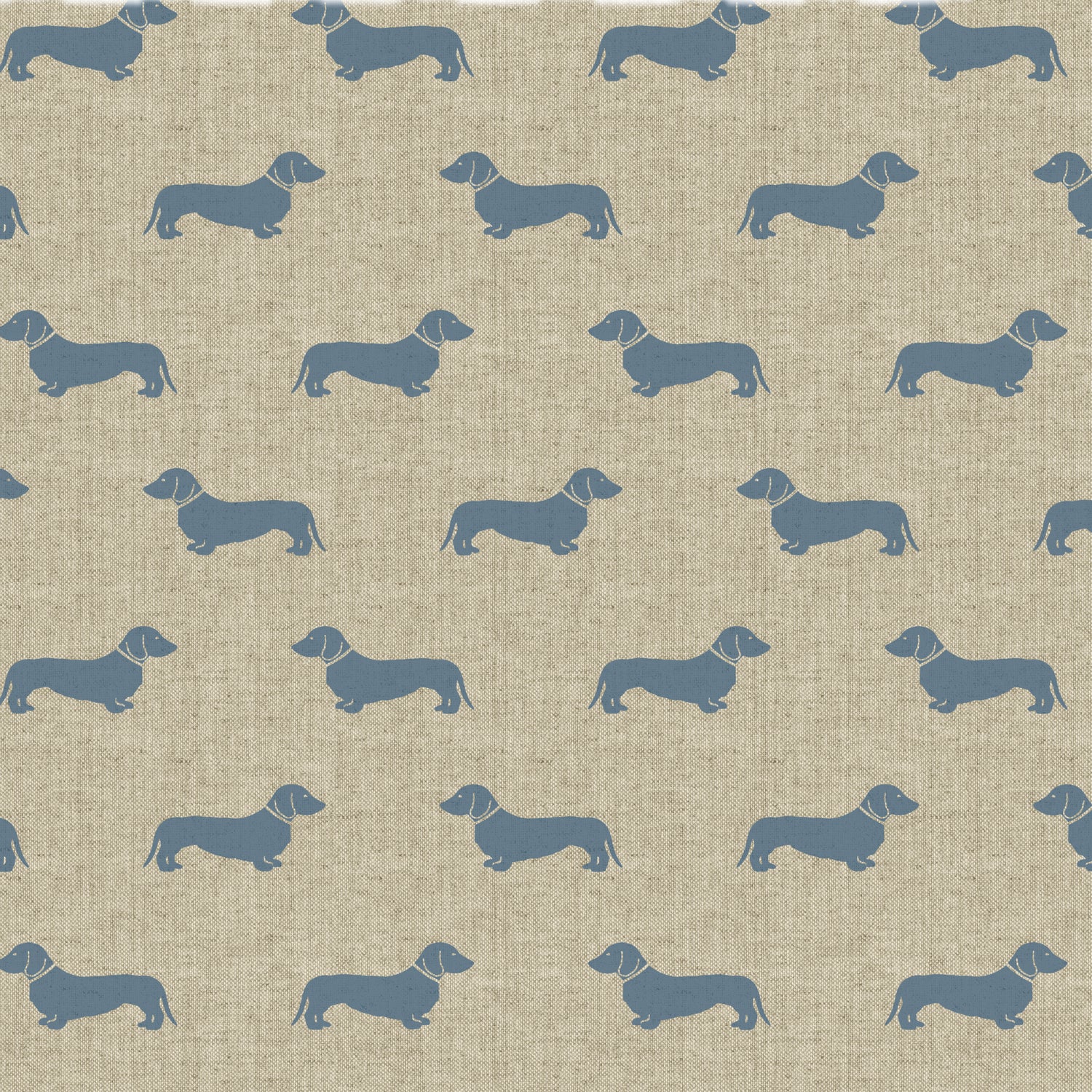 Emily Bond Peggy Made To Measure Curtains True Blue