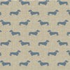 Emily Bond Peggy Made To Measure Roman Blind True Blue