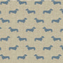 Emily Bond Peggy Made To Measure Curtains True Blue Sample Image
