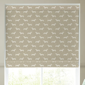 Emily Bond Peggy Made To Measure Roman Blind Natural