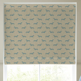 Emily Bond Peggy Made To Measure Roman Blind Duck Egg