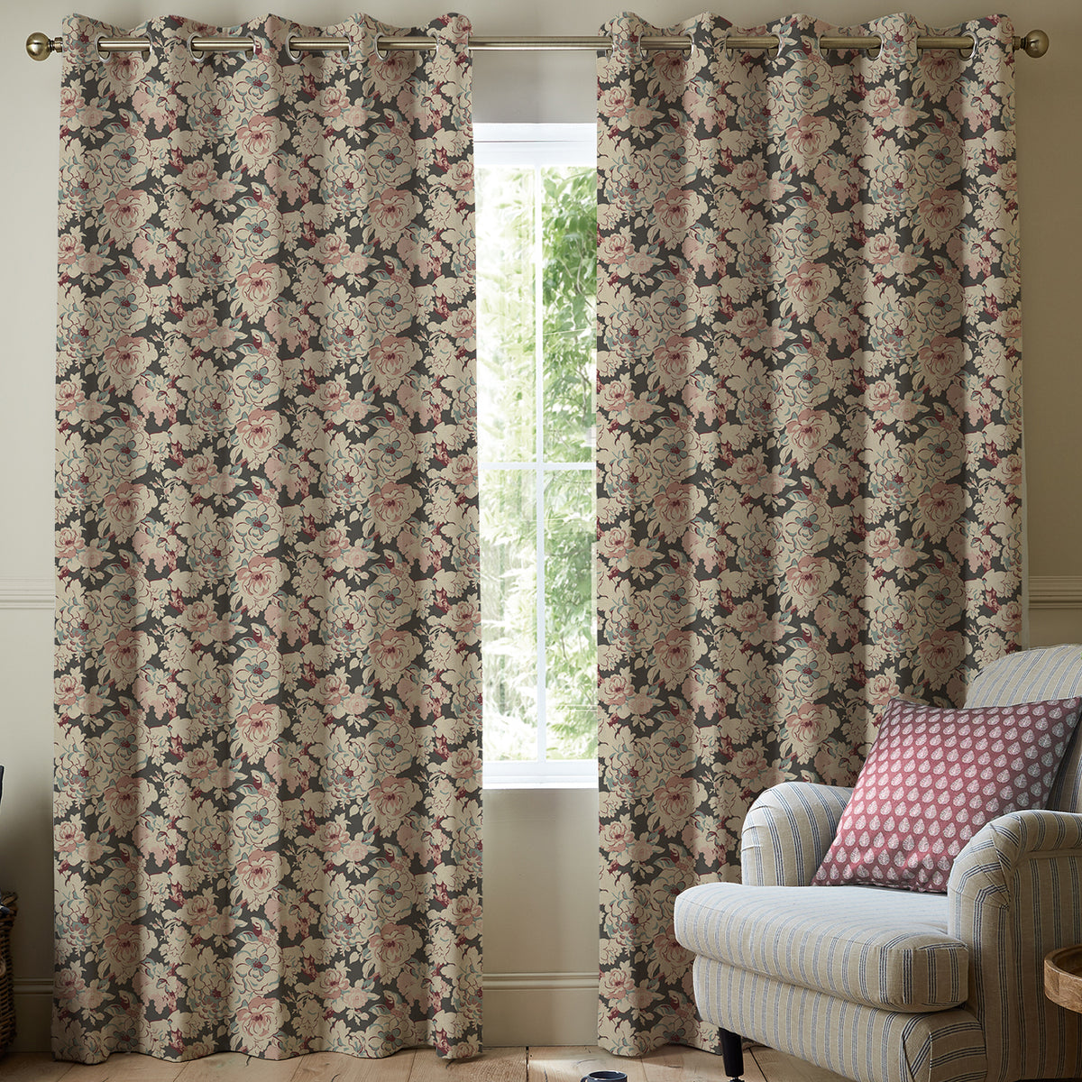 Emily Bond Phoebe Made To Measure Curtains Multi
