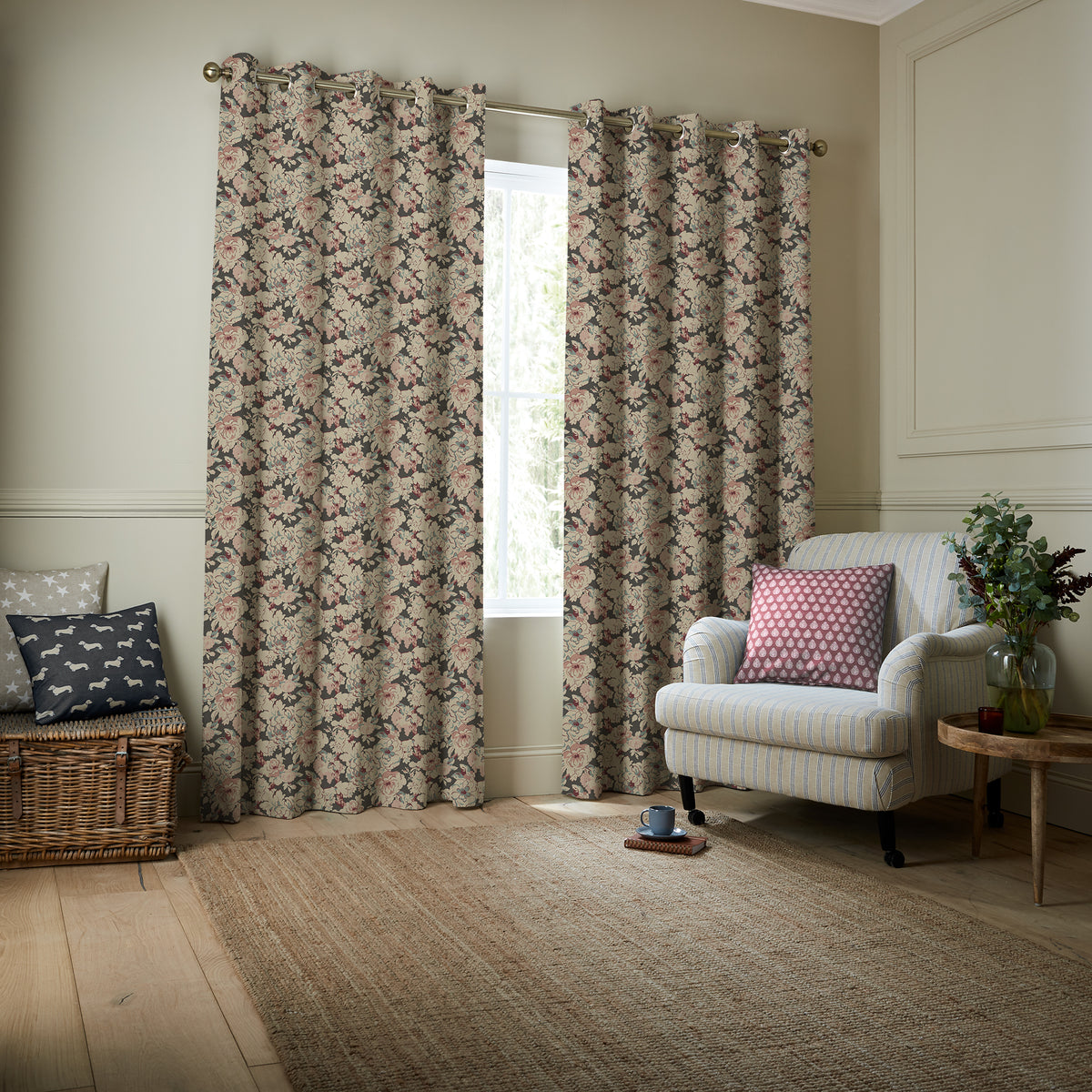 Emily Bond Phoebe Made To Measure Curtains Multi