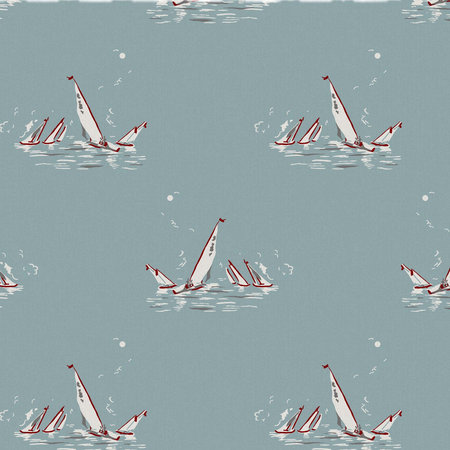 Emily Bond Regatta Made To Measure Curtains Duck Egg
