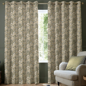 Emily Bond Somerset Rose Made To Measure Curtains Primrose Yellow