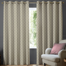 Emily Bond Wild Thyme Made To Measure Curtains Charcoal