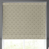 Emily Bond Wild Thyme Made To Measure Roman Blind Charcoal