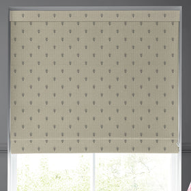 Emily Bond Wild Thyme Made To Measure Roman Blind Charcoal