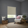 Emily Bond Wild Thyme Made To Measure Roman Blind Charcoal
