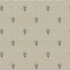 Emily Bond Wild Thyme Made To Measure Roman Blind Charcoal