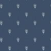 Emily Bond Wild Thyme Blackout Made To Measure Roller Blind Indigo