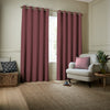 Emily Bond Wild Thyme Made To Measure Curtains Burgundy