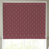 Emily Bond Wild Thyme Made To Measure Roman Blind Burgundy