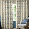 Emily Bond Cornflower Made To Measure Curtains Blue
