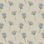 Emily Bond Cornflower Made To Measure Curtains Blue Sample Image