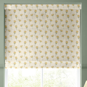 Emily Bond Cornflower Made To Measure Roman Blind Yellow