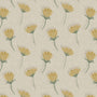 Emily Bond Cornflower Blackout Made To Measure Roller Blind Yellow Sample Image