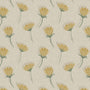 Emily Bond Cornflower Made To Measure Curtains Yellow Sample Image