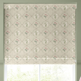 Emily Bond Margot Made To Measure Roman Blind Rose