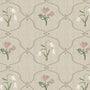 Emily Bond Margot Blackout Made To Measure Roller Blind Rose Sample Image