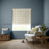Emily Bond Margot Made To Measure Roman Blind Steel Blue