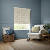 Emily Bond Margot Made To Measure Roman Blind Steel Blue