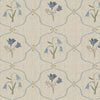 Emily Bond Margot Translucent Made To Measure Roller Blind Steel Blue