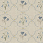 Emily Bond Margot Translucent Made To Measure Roller Blind Steel Blue Sample Image