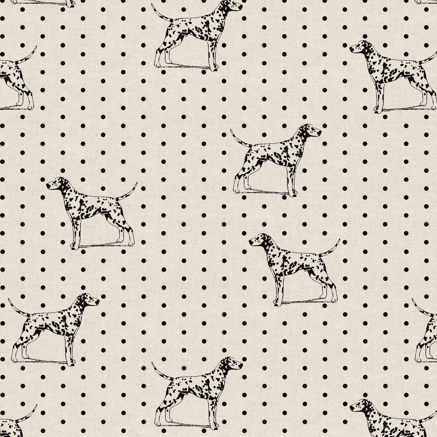 Emily Bond Fred Made to Measure Blackout Roller Blind Linen